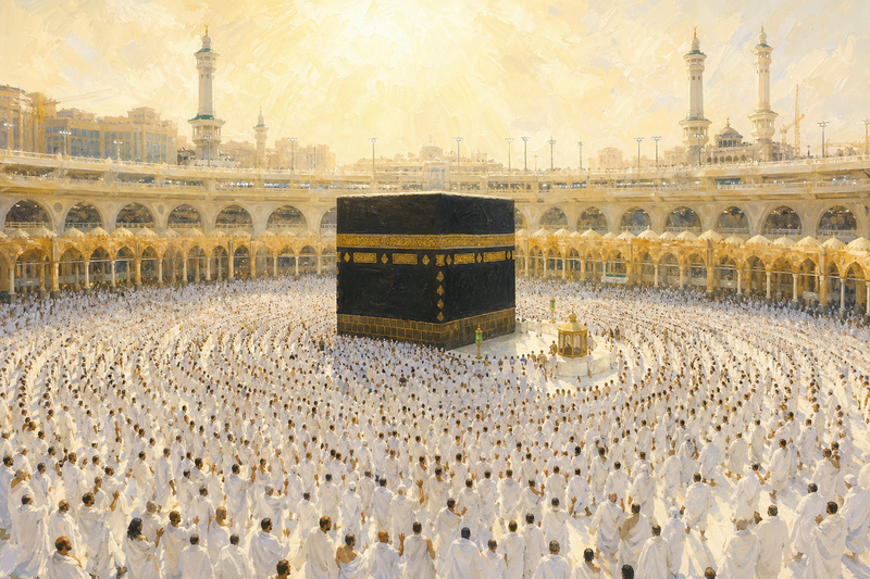 الحج شعيرة من أعظم الشعائر