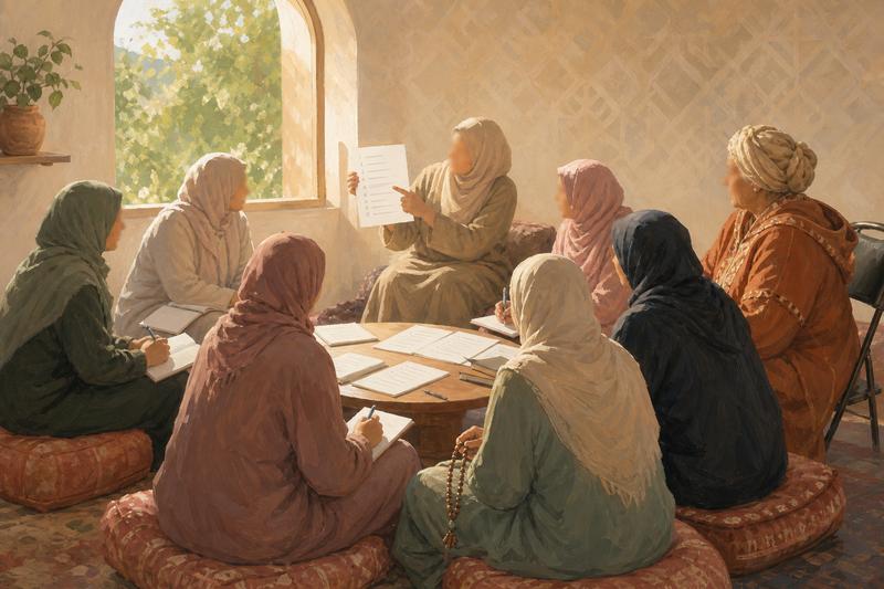 جولة في مدرسة الإمام عبدالسلام ياسين