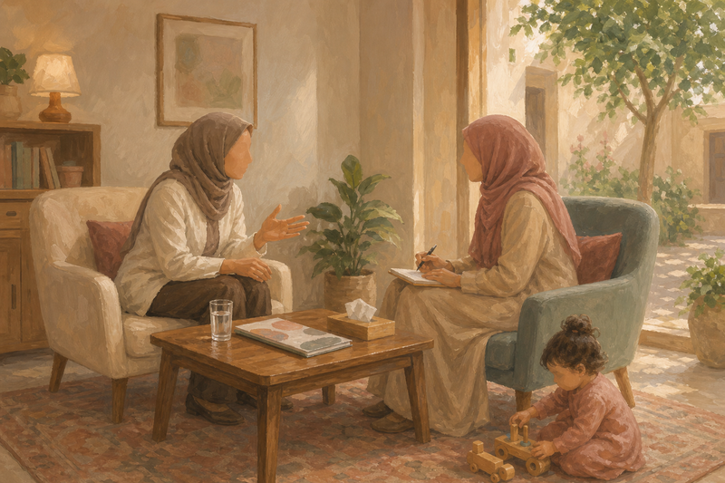 لقاء مع طبيبة نفسانية (تخصص أطفال)