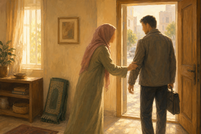 من فوائد اختيار الزوجة الصالحة